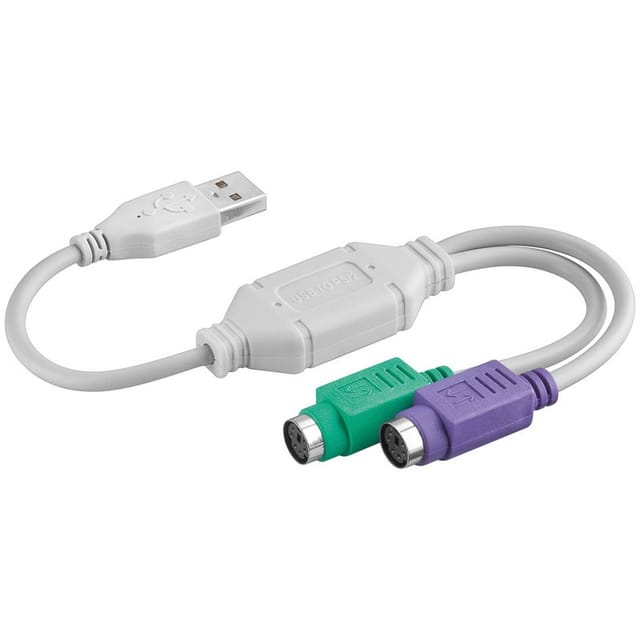 Adapter Usb Auf 2x Ps/2 Buchse