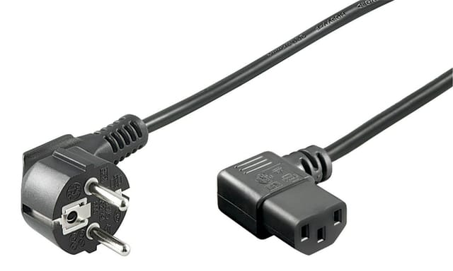 Stromversorgungskabel Iec C13 A Schuko Coupled Kabel 3x1mm 1,8metros 36.754/180