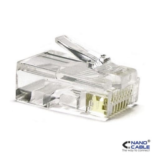 Nanokabel - Beutel 100 Rj45 Cat.5e Steckverbinder