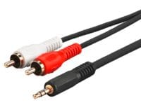 108-0174-005 - Kabel 2xrca, 10 M - Microconnect