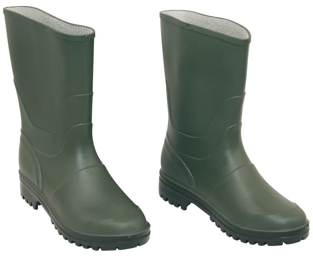 Grüne Pvc-stiefel N 43
