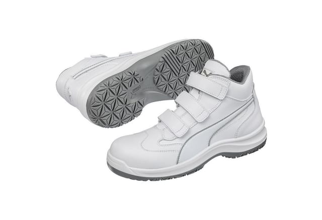 Puma - Absolute Mid 630182-46 Sicherheitsstiefel S2 Schuhgröße (eu): 46 Weiß 1 Paar