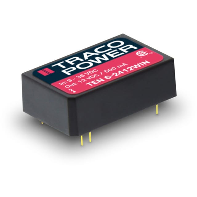 Tracopower - Ten 6-4812win Dc/dc-wandler, Print 48 V/dc 12 V/dc 500 Ma 6 W Anzahl Ausgänge: 1 X Inhalt