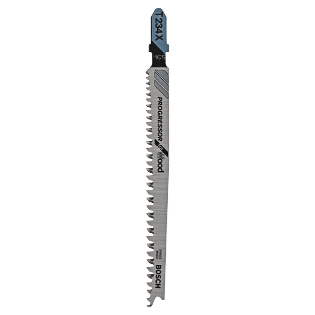 Bosch - Accessories 2609256727 Stichsägeblatt Hcs, T 234 X Progressor For Wood 2 St.