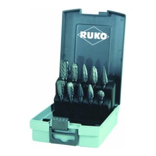 Ruko - 116005 Frässtift Hartmetall 12 Mm Länge 12.0 Mm Schaftdurchmesser 6 Mm