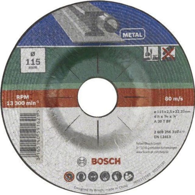 Bosch Accessories A 30 S Bf 2609256313 Trennscheibe Gekröpft 230 Mm 1 St. Metall