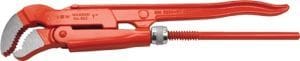 Vbw S-maul-rohrzange 1'' Rot Lackiert Und Poliert - 952010