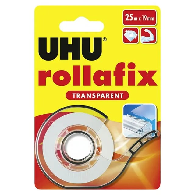 Uhu - Rollafix 36965 Klebeband Transparent (l X B) 25 M X 19 Mm 1 St.