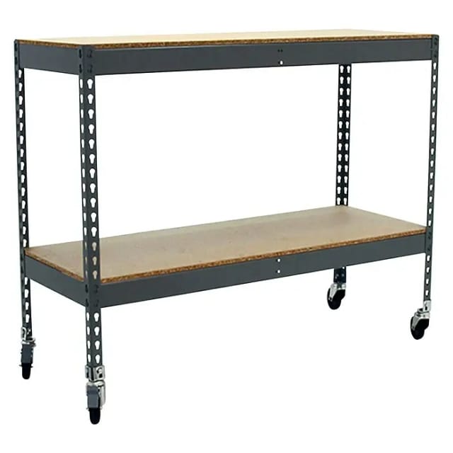 Simonrack Grau Metallregal Mit Rollen 900x1200x750 Mm