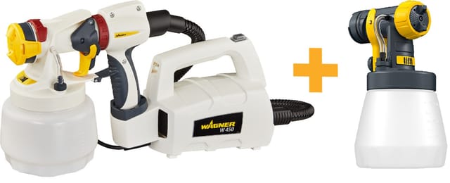 Wagner Wandsprühgerät W 450 Niederdruck-farbpistole Wagner