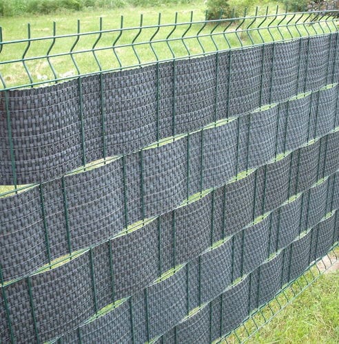 Technorattan Zaunband 19x255 Rd-03 Dunkelgrau