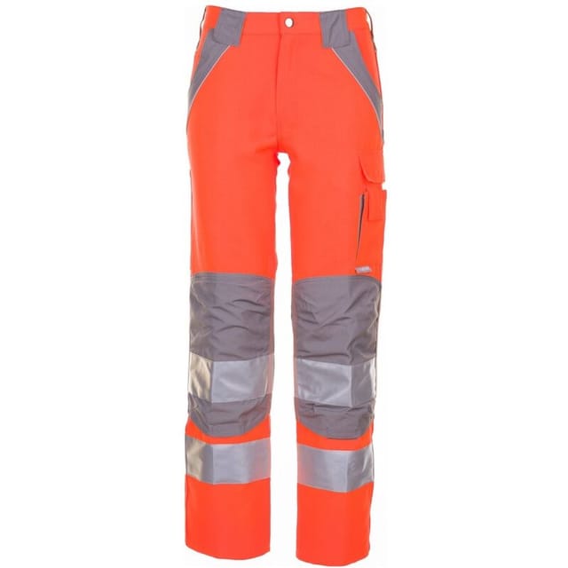 Plaline Warnschutz Bundhose Orange/zink 58 - Planam