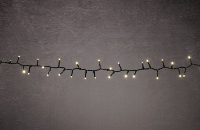 Trendline - Led-lichterkette Premium Außen 33 M Warmweiß-grün Mit Timer, Dimmer Lichterketten