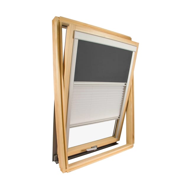 Anthrazitgraues Kombirollo Für Velux ® Dachfenster - Ck02