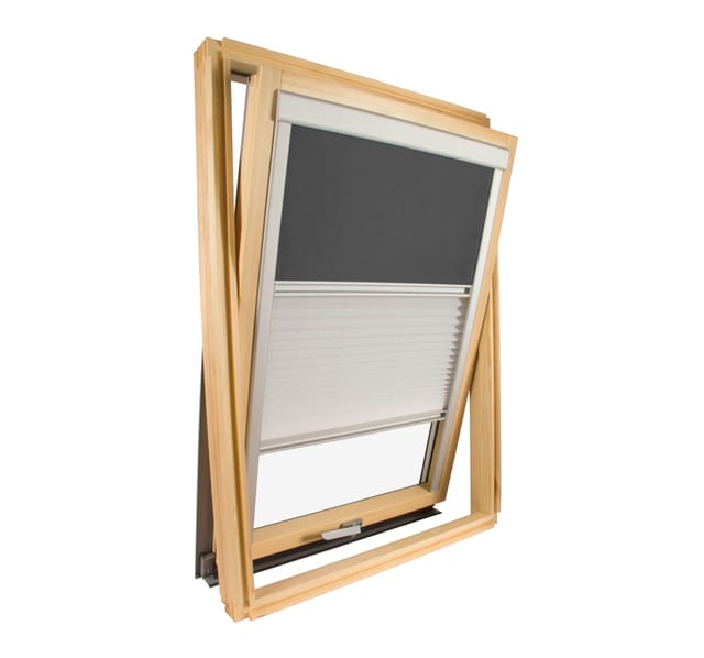 Avosdim - Anthrazitgraues Kombirollo Für Velux ® Dachfenster - Uk08