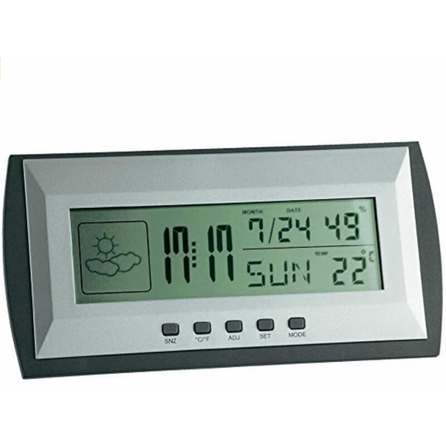 Tfa Elektronische Wetterstation Anthrazit/silber