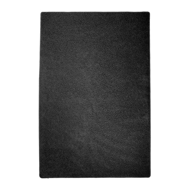 Karat - Shaggy Hochflor Teppich Schwarz 200 X 290 Cm