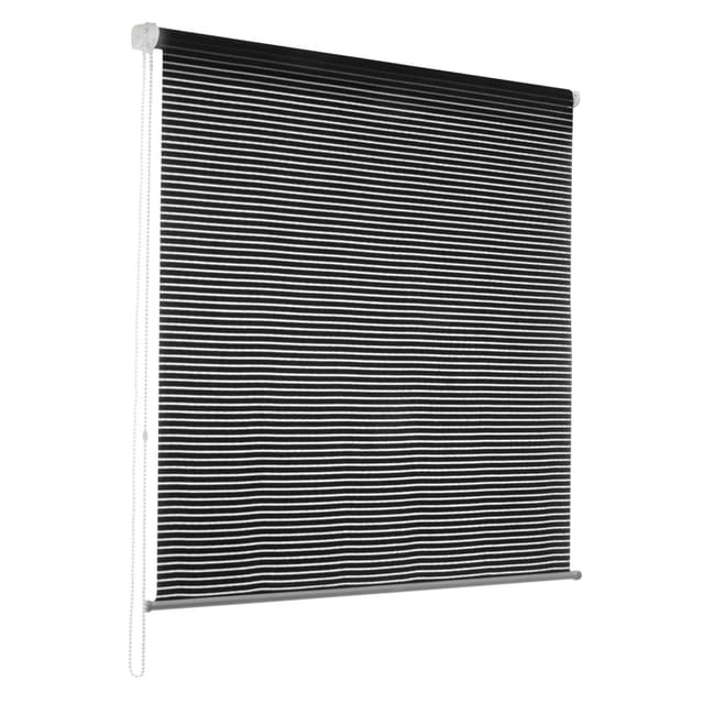 Casa Pura - Mini Fashion Rollo Deluxe Stripe Anthrazit 55 X 150 Cm