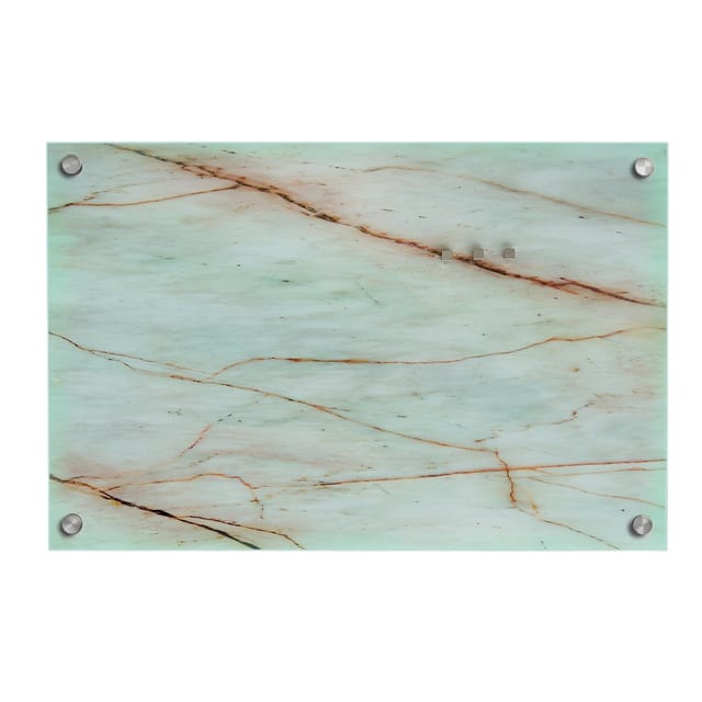 Master Of Boards - Design-glas-memoboard Marble 20 X 60 Cm