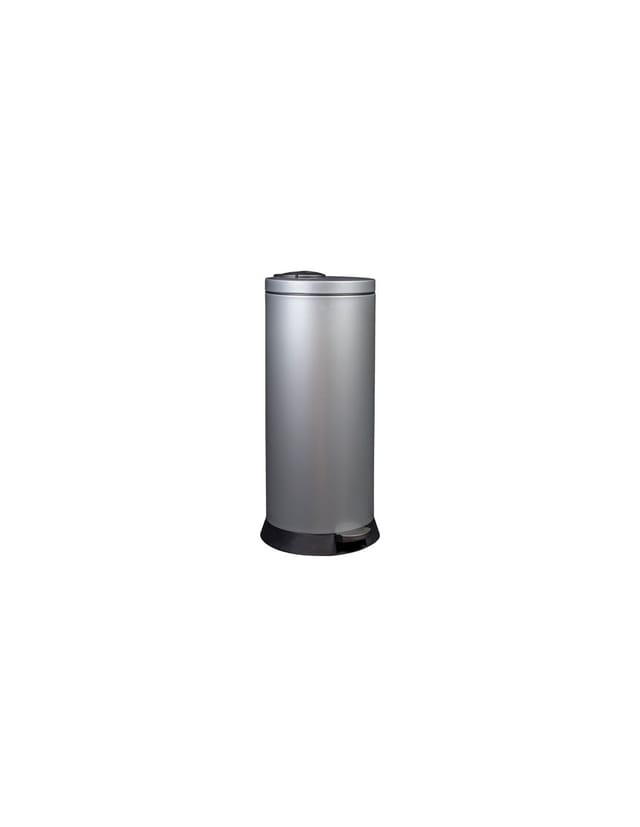 Abfalleimer Mit Fußpedal - Magic 30 L Grau Metall - Rossignol