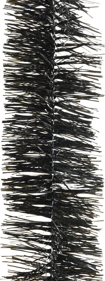 Kaemingk Lametta Girlande Schwarz 270 Cm Lametta Girlande