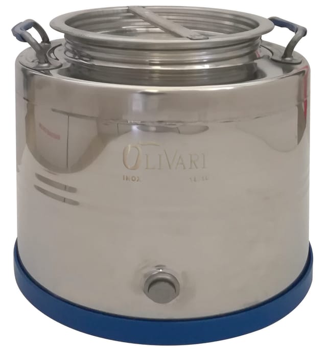 Blindo Edelstahlbehälter Trommel Lt.15 - Olivari