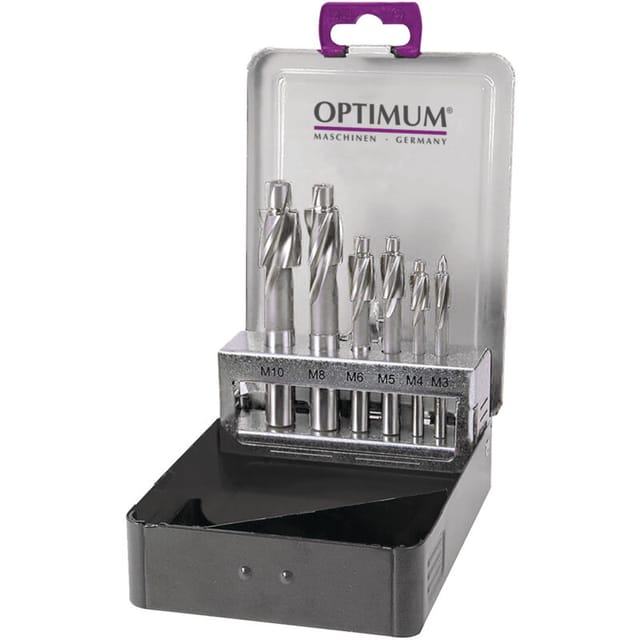 Optimum Flachsenker-satz Hss, 6-teilig, 3201051
