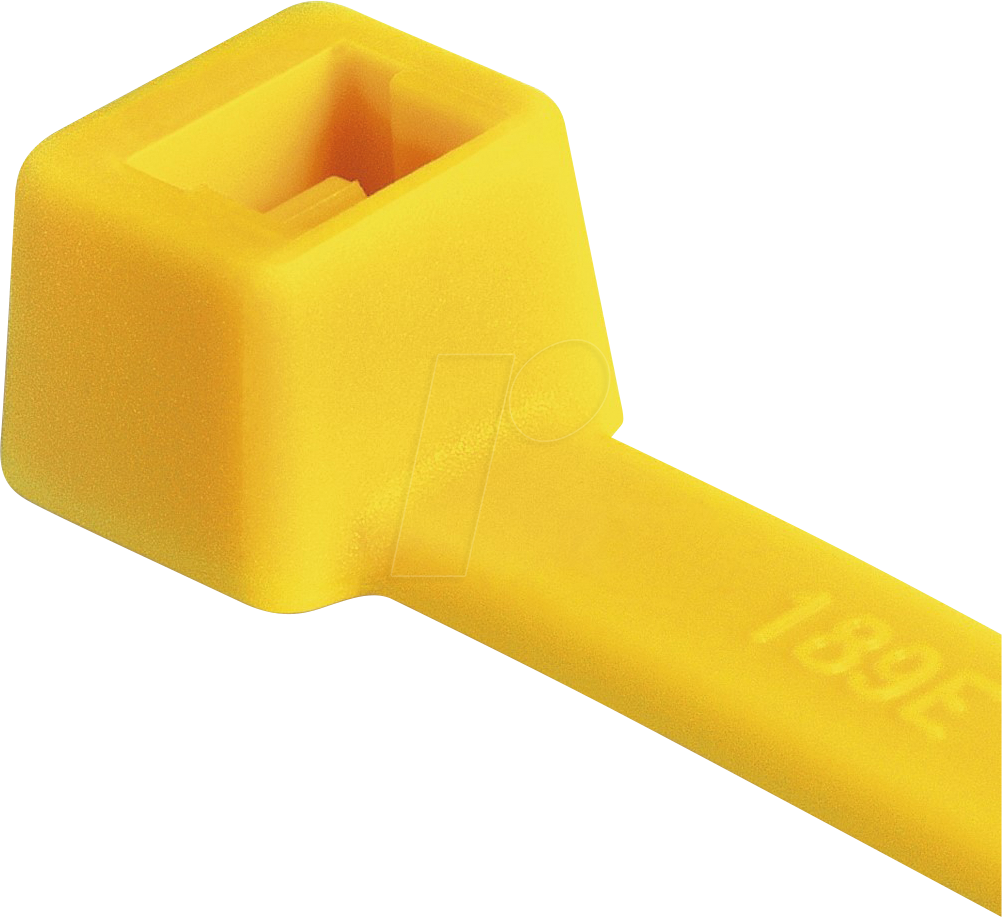 Hellermann Tyton 100 Kabelbinder 140x3,6 Gelb 111-03006/b100