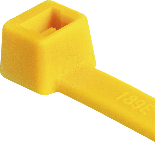 Hellermann Tyton 100 Kabelbinder 140x3,6 Gelb 111-03006/b100