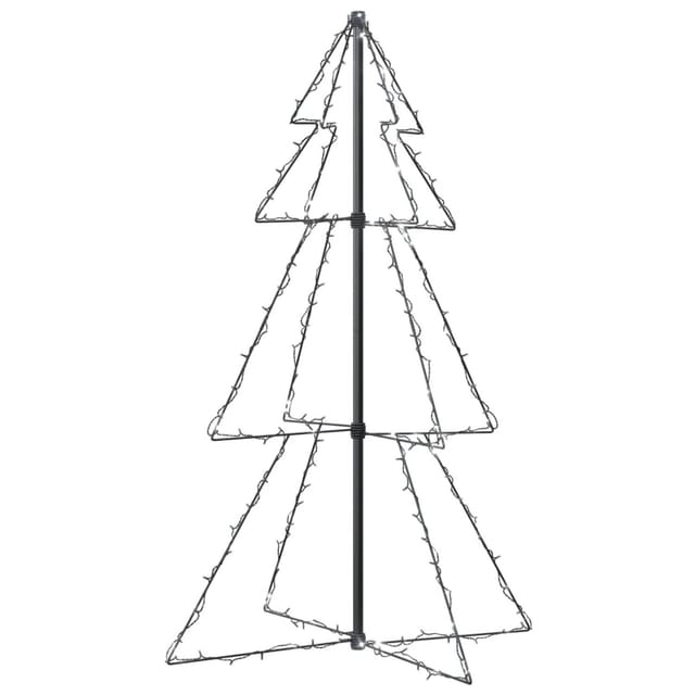 Weihnachtsbaum In Kegelform 160 Leds Indoor & Outdoor 78x120 Cm - Vidaxl