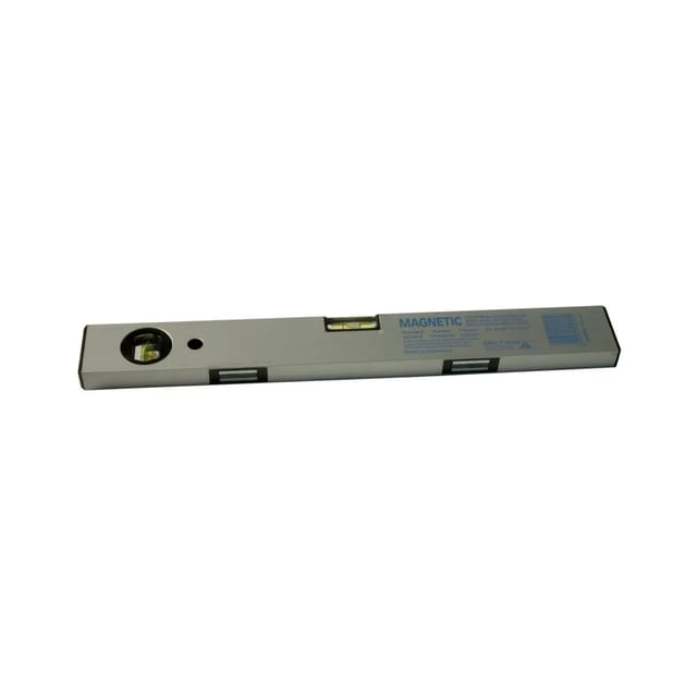 Blue Power - Richter 1080-m Magnetwasserwaage, Wasserwaaage Magnetisch, Silbereloxiert 60cm