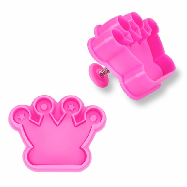 Städter Krone Ausstecher 6 Cm Pink
