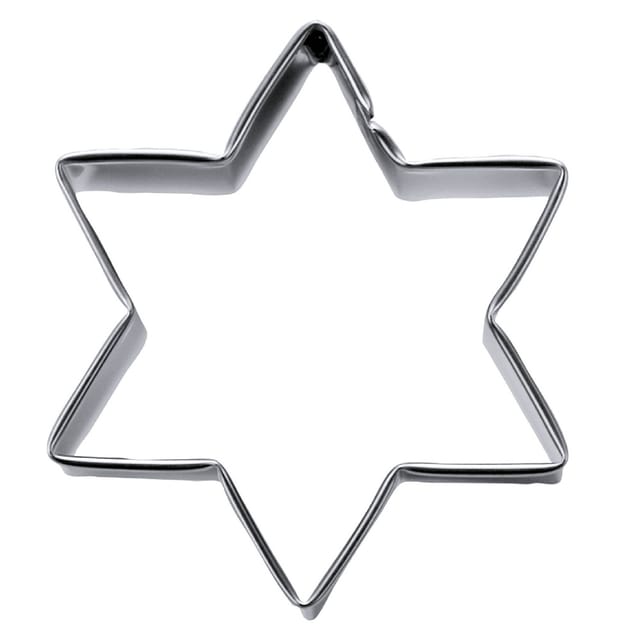 Städter Stern Ausstecher 4 Cm / H 2,5 Cm 6-zackig