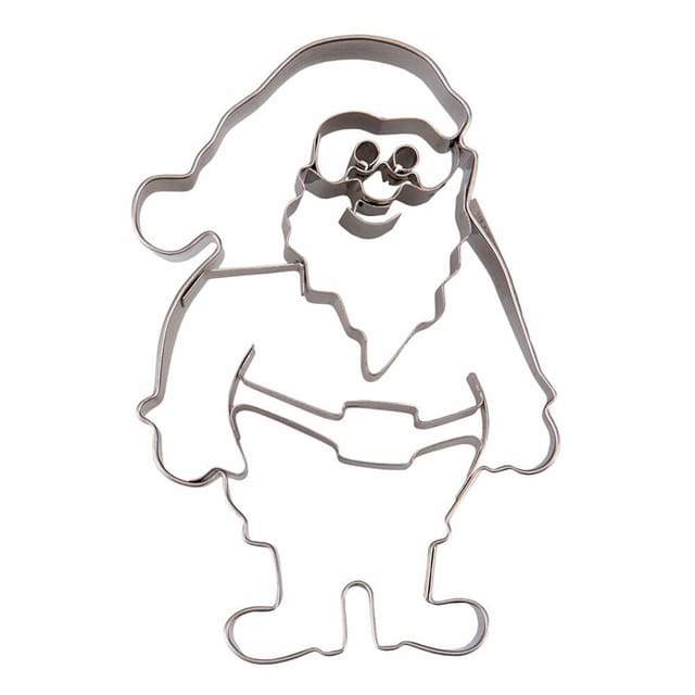 Städter Ausstecher Weihnachtsmann Edelstahl 9 Cm