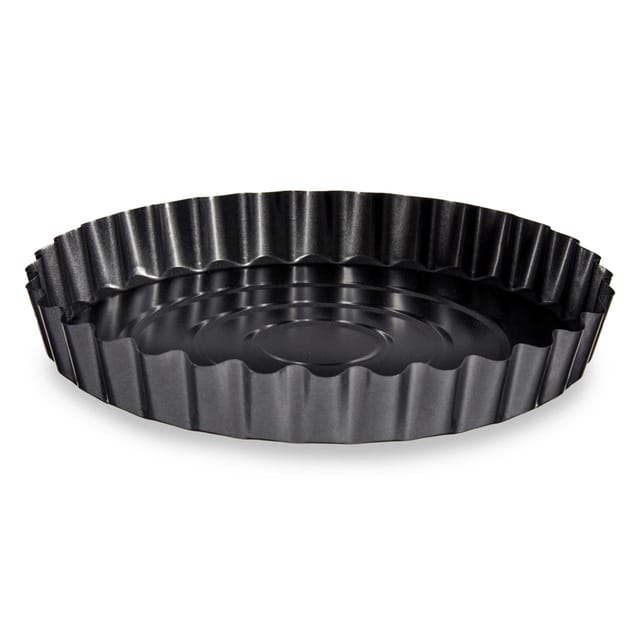 Runde Backform Ø 28 Cm, Karbonstahl
