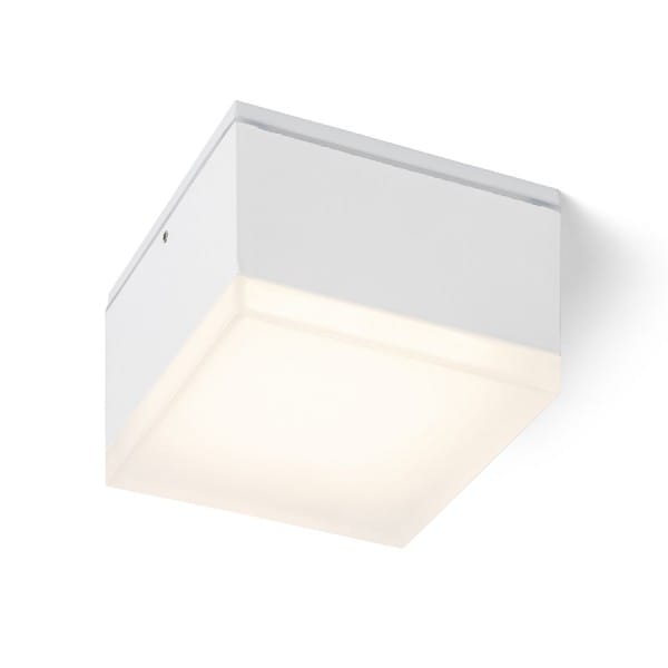 Rendl Light - Deckenleuchte Orin Sq Weiß Acryl Satiniert 230v Led 10w Ip54 3000k