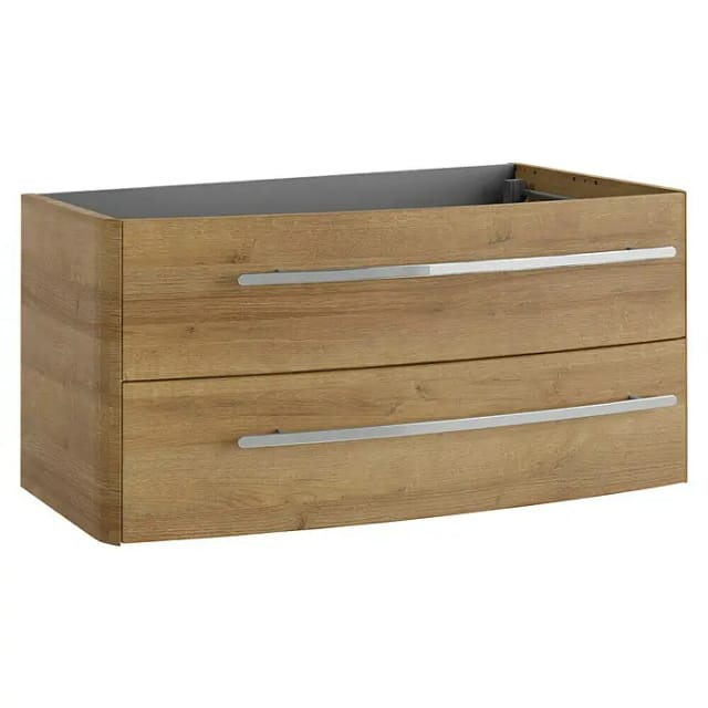 Classico Waschtischunterschrank 100cm Hellbraun, Links'-'7964112 - Lanzet
