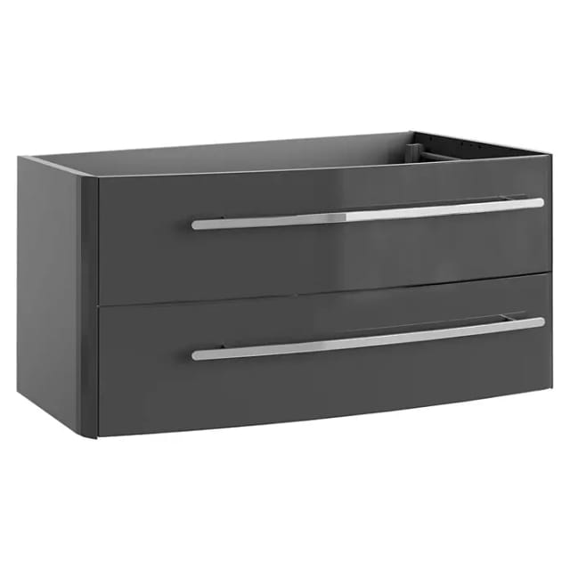 Classico Waschtischunterschrank 100cm Anthrazit, Links'-'7963912 - Lanzet