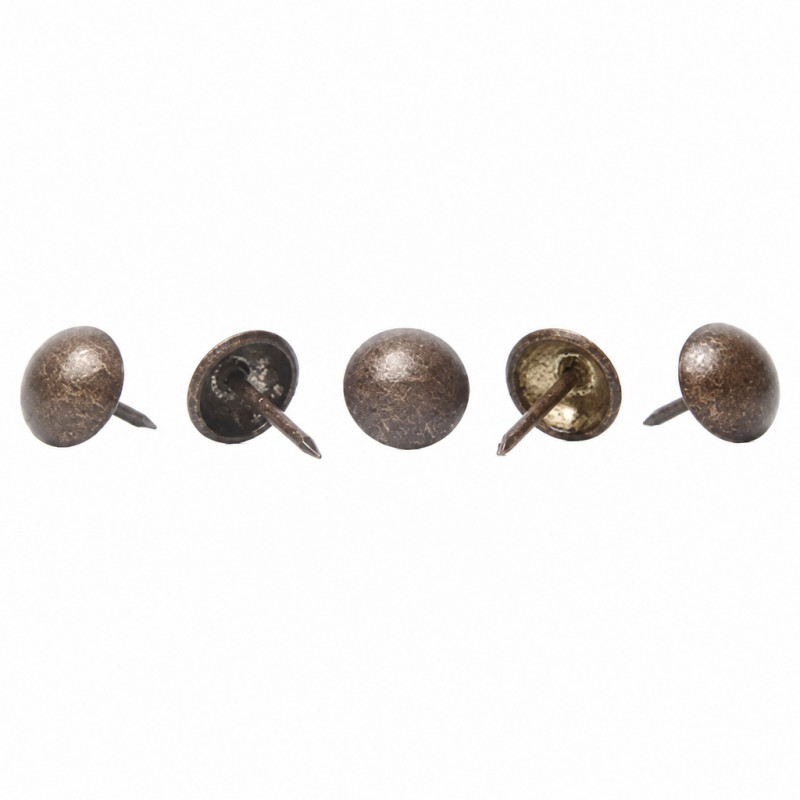 Tapeziernagel Altbronze 10mm, 46gramm.