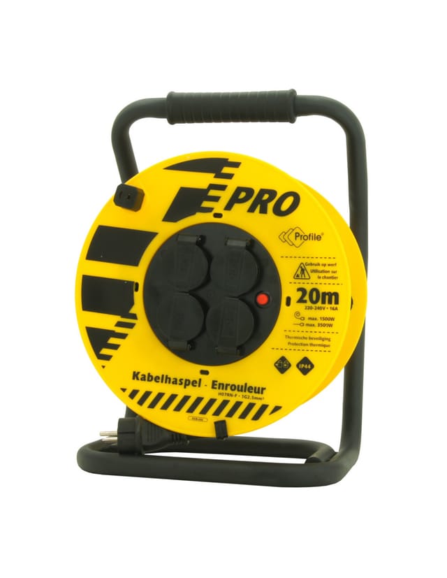 Elektrischer Kabelaufroller Electriq 3g2.5 Pro20m – Profil