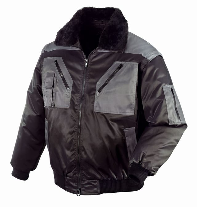 Pilotenjacke Oslo Texxor 4170 Schwarz/anthrazit Gr.5xl