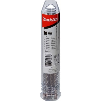 Zubehör - Sds-plus Hammerbohrer-set, 10-teilig B-49127 - Makita