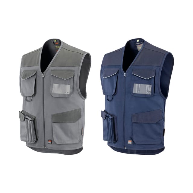Neri - Gilet Da Lavoro Multitasche Convoy-blu-xxxl - Blau - - Blau
