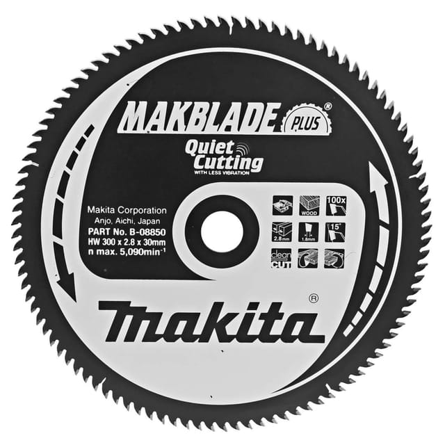 Kreissägeblatt, Makblade Plus 300 X 30 Mm • 96 Zähne - Makita