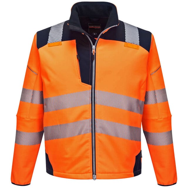 Portwest Warnschutz- Softshelljacke Orange Xxxl