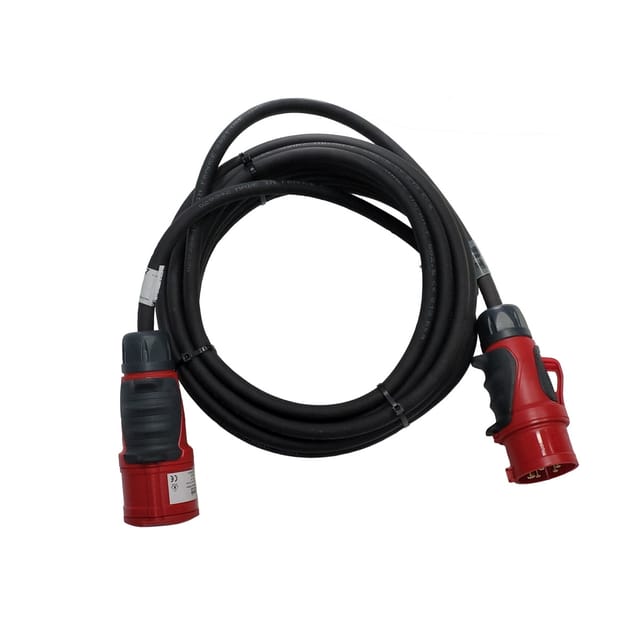 Cee Verlängerungskabel Pce-grip 16a 400v 5p 5x2,5mm² 10m