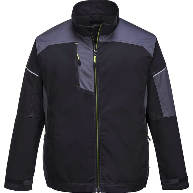 Arbeitsjacke Pw3 Schwarz/grau 2xl