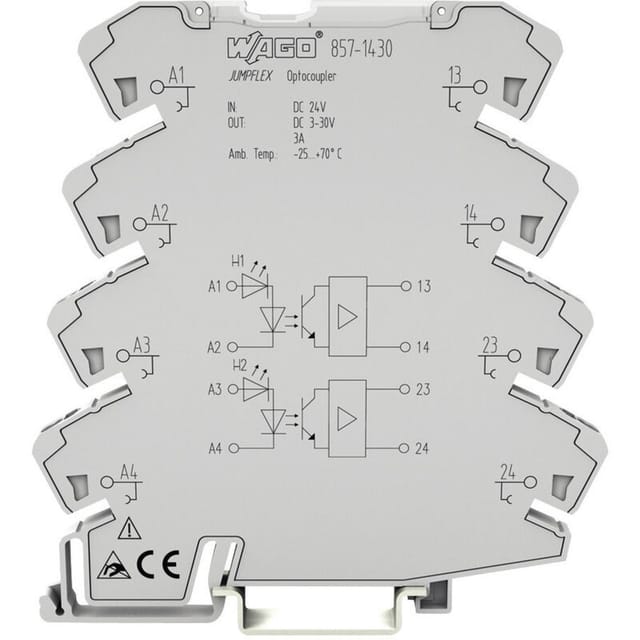 Optokopplerrelais 857-1494 Schaltspannung (max.): 60 V/dc 1 St. - Wago