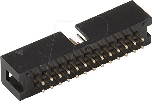 10120556 Stiftleiste Ohne Auswurfhebel Rastermaß: 2.54 Mm Polzahl Gesamt: 14 Anzahl R - Bkl Electronic