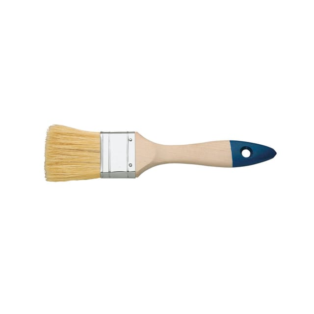 Schuller Eh'klar Flächenstreicher Breite 2,5" Mit Holzstiel Natur/blau 12. Stärke